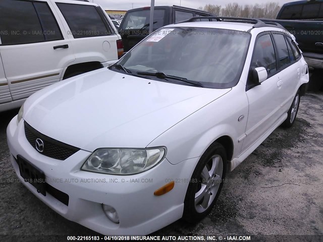 JM1BJ245731218670 - 2003 MAZDA PROTEGE PR5 白色 照片 2