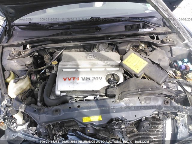 4T1BF32K44U568284 - 2004 TOYOTA CAMRY LE/XLE/SE 蓝色 照片 10