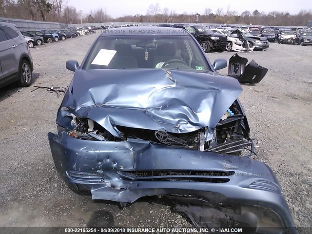 4T1BF32K44U568284 - 2004 TOYOTA CAMRY LE/XLE/SE 蓝色 照片 6