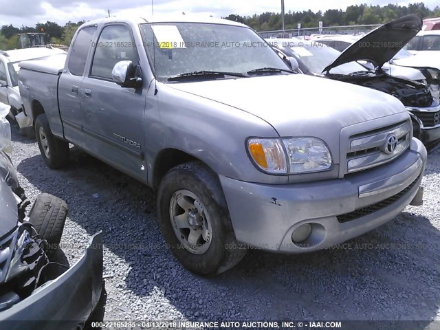 5TBRT34183S427231 - 2003 TOYOTA TUNDRA ACCESS CAB SR5 SILVER photo 1