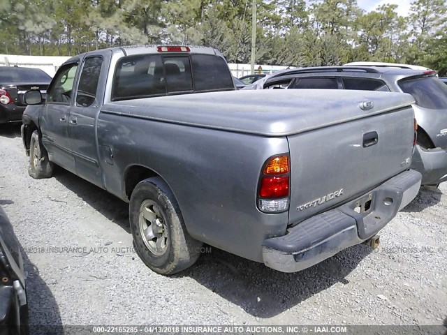 5TBRT34183S427231 - 2003 TOYOTA TUNDRA ACCESS CAB SR5 SILVER photo 3