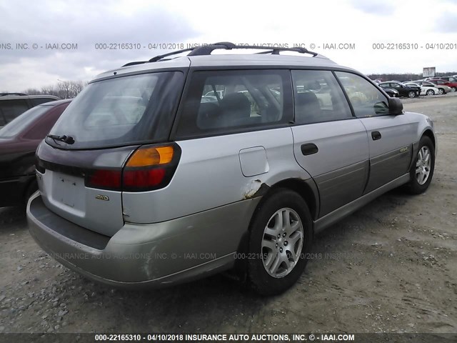 4S3BH675537646992 - 2003 SUBARU LEGACY OUTBACK AWP 银色 照片 4
