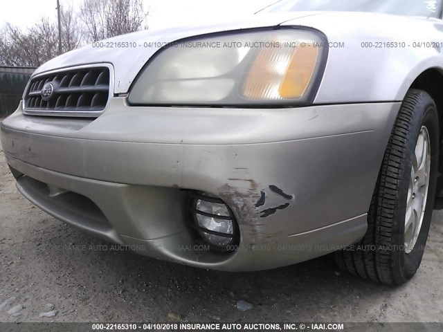 4S3BH675537646992 - 2003 SUBARU LEGACY OUTBACK AWP 银色 照片 6