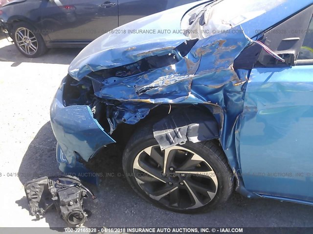 JTNKARJE4GJ511974 - 2016 TOYOTA SCION IM BLUE photo 6