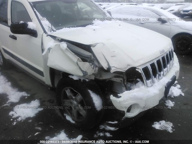 1J4GS48K96C119527 - 2006 JEEP GRAND CHEROKEE LAREDO/COLUMBIA/FREEDOM 白色 照片 6