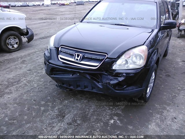 SHSRD78976U409946 - 2006 HONDA CR-V SE/EX BLACK photo 6