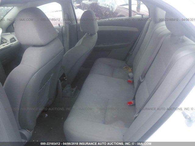 1G1ZB5EB4AF175772 - 2010 CHEVROLET MALIBU LS WHITE photo 8