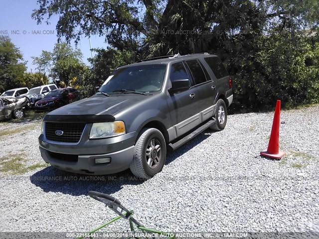 1FMRU15W93LA96420 - 2003 FORD EXPEDITION XLT 灰色 照片 2
