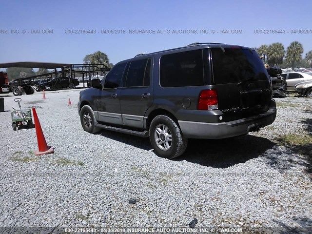 1FMRU15W93LA96420 - 2003 FORD EXPEDITION XLT 灰色 照片 3