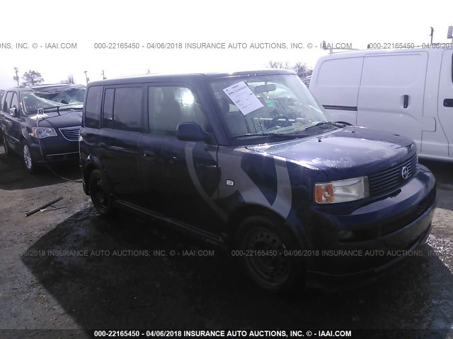 JTLKT324040150413 - 2004 TOYOTA SCION XB მუქი ლურჯი ფოტო 1