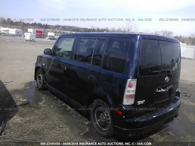 JTLKT324040150413 - 2004 TOYOTA SCION XB მუქი ლურჯი ფოტო 3