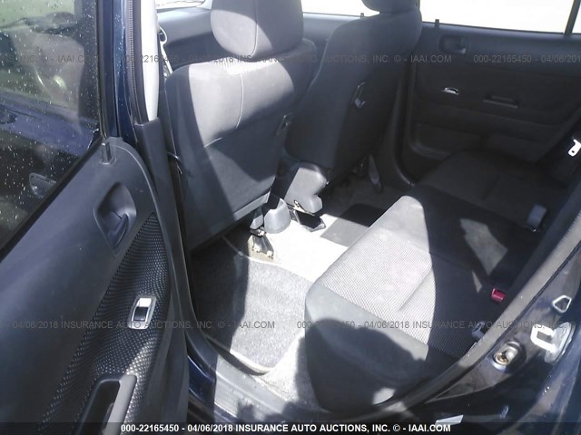 JTLKT324040150413 - 2004 TOYOTA SCION XB მუქი ლურჯი ფოტო 8