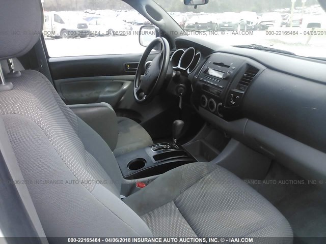 5TETX22N47Z403888 - 2007 TOYOTA TACOMA ACCESS CAB Ақ фото 5