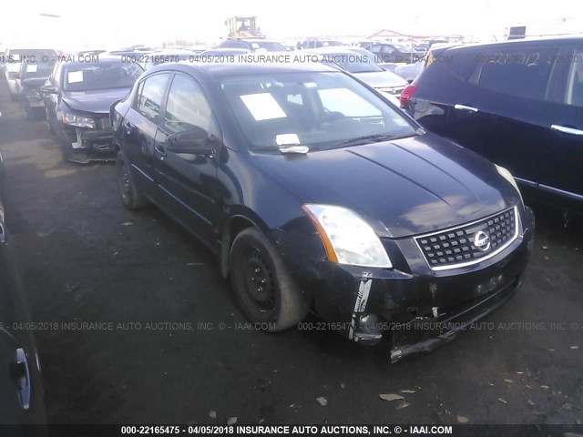 3N1AB61E37L691620 - 2007 NISSAN SENTRA 2.0/2.0S/2.0SL BLACK photo 1