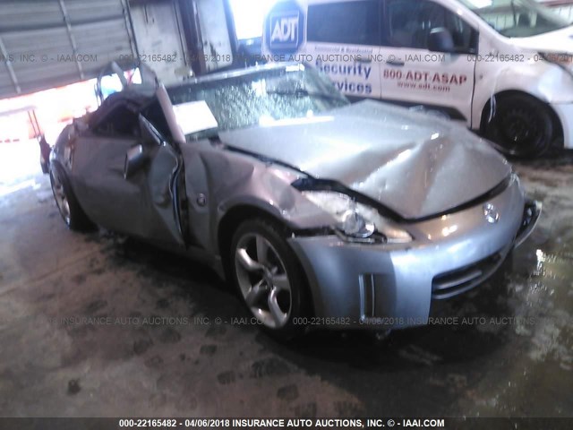 JN1BZ36A17M654799 - 2007 NISSAN 350Z ROADSTER GRAY photo 1