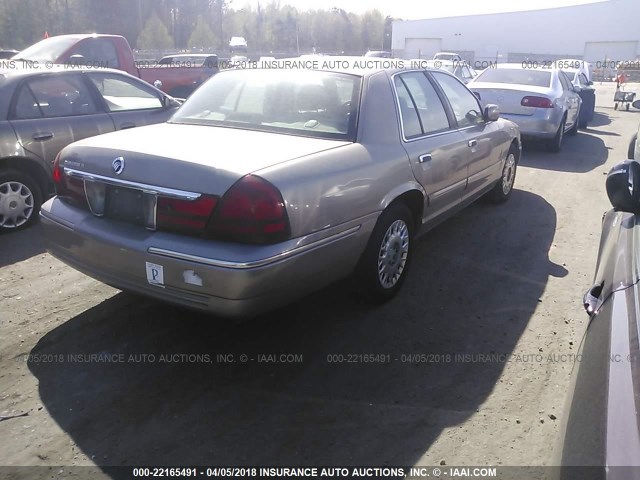 2MEFM74WX3X660279 - 2003 MERCURY GRAND MARQUIS GS GRAY photo 4