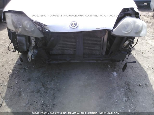 KMHHM65D83U091694 - 2003 HYUNDAI TIBURON SILVER photo 6