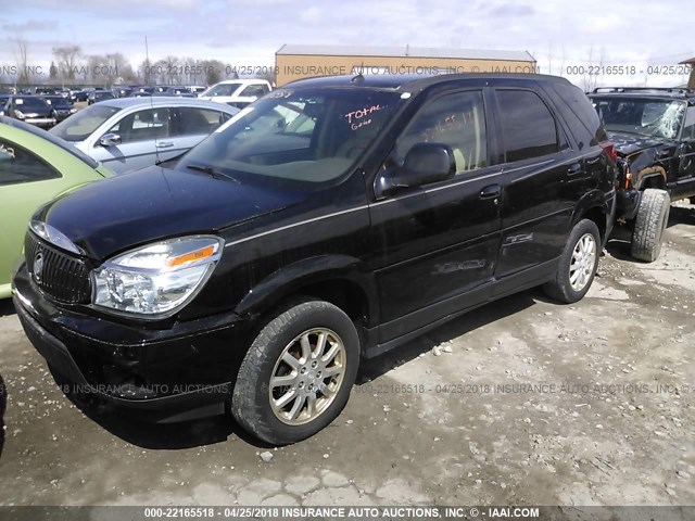3G5DA03L57S550759 - 2007 BUICK RENDEZVOUS CX/CXL შავი ფოტო 2