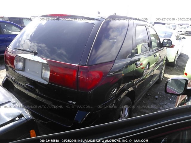 3G5DA03L57S550759 - 2007 BUICK RENDEZVOUS CX/CXL შავი ფოტო 4