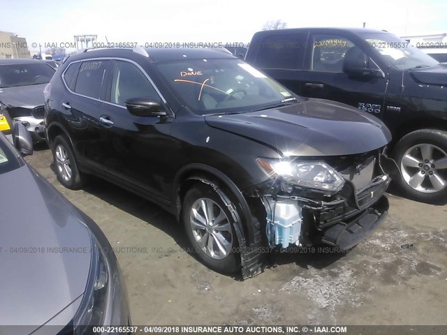 5N1AT2MV6GC760192 - 2016 NISSAN ROGUE S/SL/SV BLACK photo 1