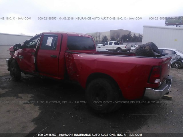 3C63RRGLXEG149386 - 2014 RAM 3500 ST RED photo 3