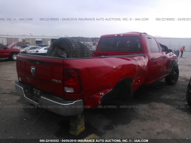 3C63RRGLXEG149386 - 2014 RAM 3500 ST RED photo 4
