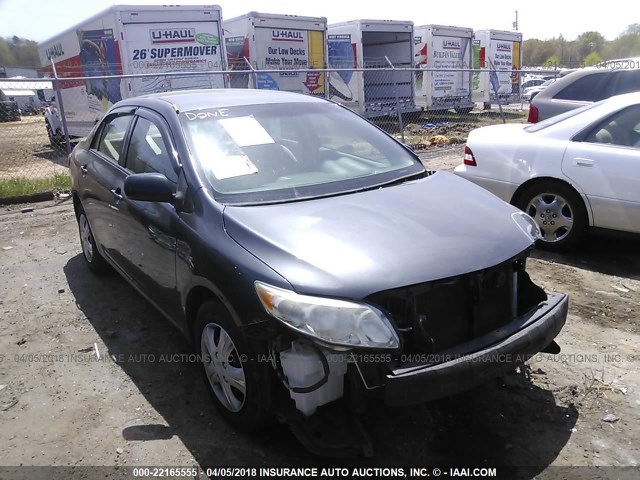 1NXBU4EE1AZ240107 - 2010 TOYOTA COROLLA S/LE/XLE GRAY photo 1