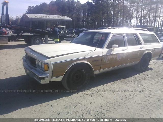 1G2AL35H9EX219666 - 1984 PONTIAC PARISIENNE TAN photo 2