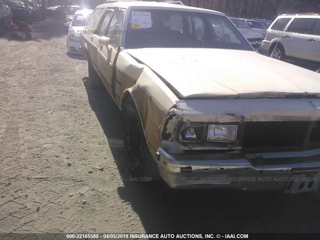 1G2AL35H9EX219666 - 1984 PONTIAC PARISIENNE TAN photo 6