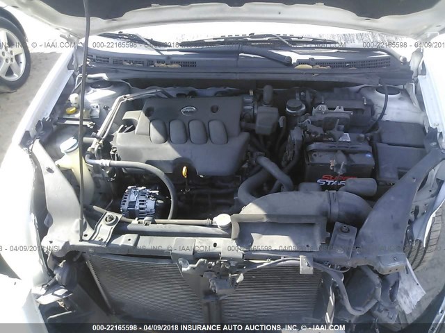 3N1AB61E77L600459 - 2007 NISSAN SENTRA 2.0/2.0S/2.0SL WHITE photo 10