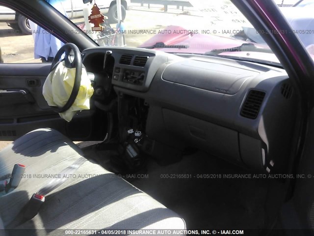 1N6DD21SXWC324420 - 1998 NISSAN FRONTIER XE RED photo 5
