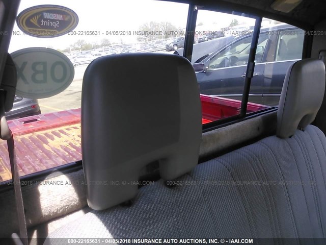 1N6DD21SXWC324420 - 1998 NISSAN FRONTIER XE RED photo 8
