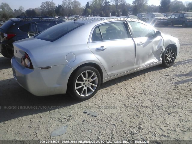 1G1ZK57B294122637 - 2009 CHEVROLET MALIBU LTZ 银色 照片 4