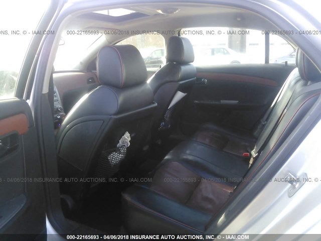 1G1ZK57B294122637 - 2009 CHEVROLET MALIBU LTZ 银色 照片 8