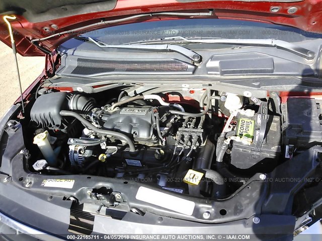 2V8HW44139R594960 - 2009 VOLKSWAGEN ROUTAN S წითელი ფოტო 10