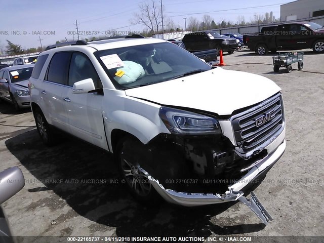1GKKRRKD1EJ150787 - 2014 GMC ACADIA SLT-1 Білий фото 1