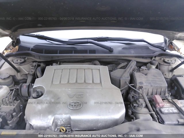 JTNBK46K273014599 - 2007 TOYOTA CAMRY NEW GENERAT LE/XLE/SE GOLD photo 10