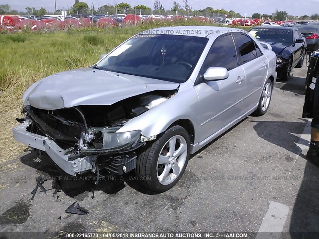 1YVHP80C985M46079 - 2008 MAZDA 6 I SILVER photo 2