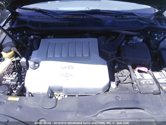 4T1BK3EK2BU129329 - 2011 TOYOTA CAMRY SE/LE/XLE BLACK photo 10