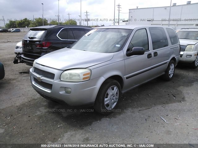 1GNDV23187D195651 - 2007 CHEVROLET UPLANDER LS SILVER photo 2