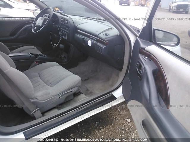 2G1WW12M0X9288688 - 1999 CHEVROLET MONTE CARLO LS 白色 照片 5