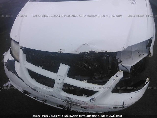 2B4GP44R51R225268 - 2001 DODGE GRAND CARAVAN SPORT WHITE photo 6