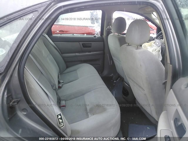 1FAFP52U33G251180 - 2003 FORD TAURUS LX GRAY photo 8