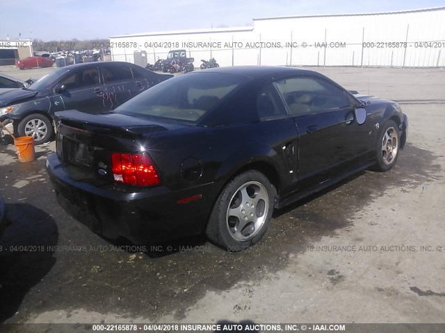 1FAFP42X24F152362 - 2004 FORD MUSTANG GT BLACK photo 4