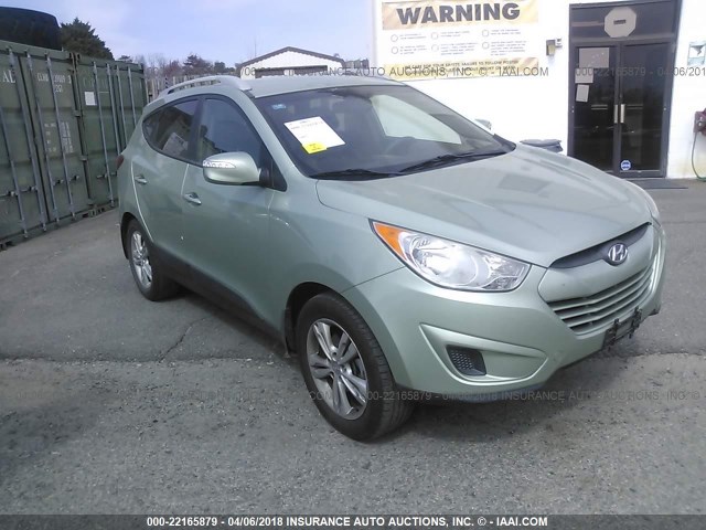 KM8JU3AC9CU406306 - 2012 HYUNDAI TUCSON GLS/LIMITED GREEN photo 1