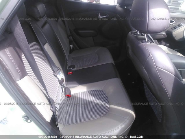 KM8JU3AC9CU406306 - 2012 HYUNDAI TUCSON GLS/LIMITED 绿色 照片 8