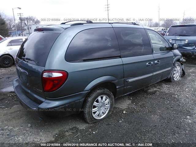 2A4GP54L77R184021 - 2007 CHRYSLER TOWN & COUNTRY TOURING GREEN photo 4