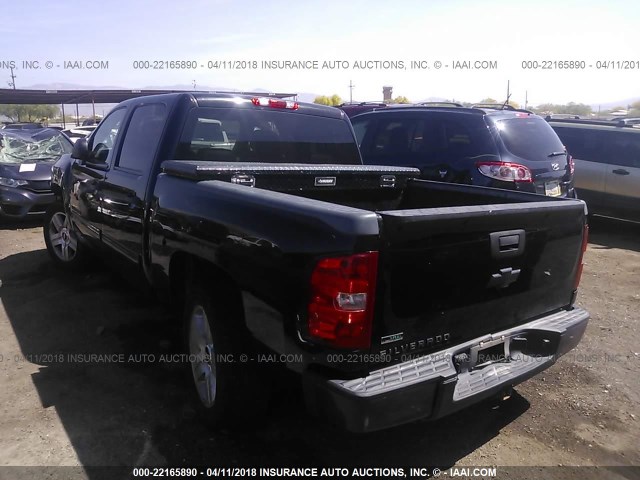 3GCRCREA7AG203324 - 2010 CHEVROLET SILVERADO C1500  LS BLACK photo 3