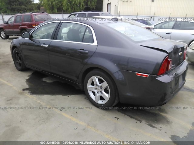 1G1ZA5E01CF352590 - 2012 CHEVROLET MALIBU LS Boz foto 3