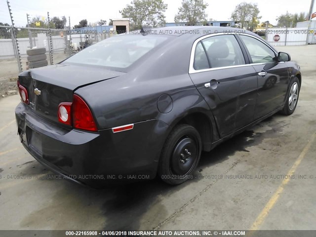 1G1ZA5E01CF352590 - 2012 CHEVROLET MALIBU LS Boz foto 4